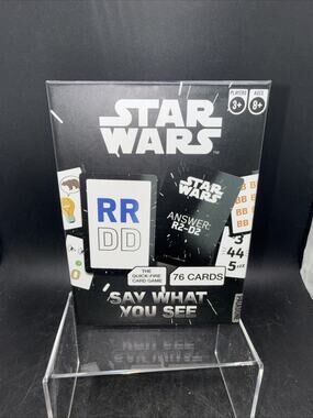 STAR WARS Card Game Say What You See Paladone New